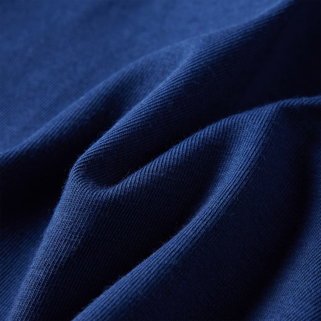 Kindershirt met lange mouwen 116 marineblauw is nu te koop bij PeponiXL, paradijselijk wonen!