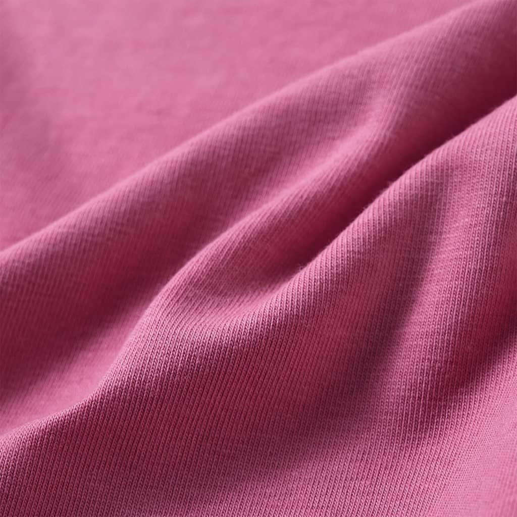 Kindershirt met lange mouwen 92 frambozenkleur is nu te koop bij PeponiXL, paradijselijk wonen!