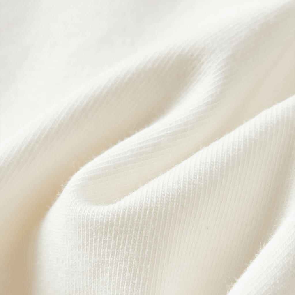 Kindershirt met lange mouwen 128 ecru is nu te koop bij PeponiXL, paradijselijk wonen!