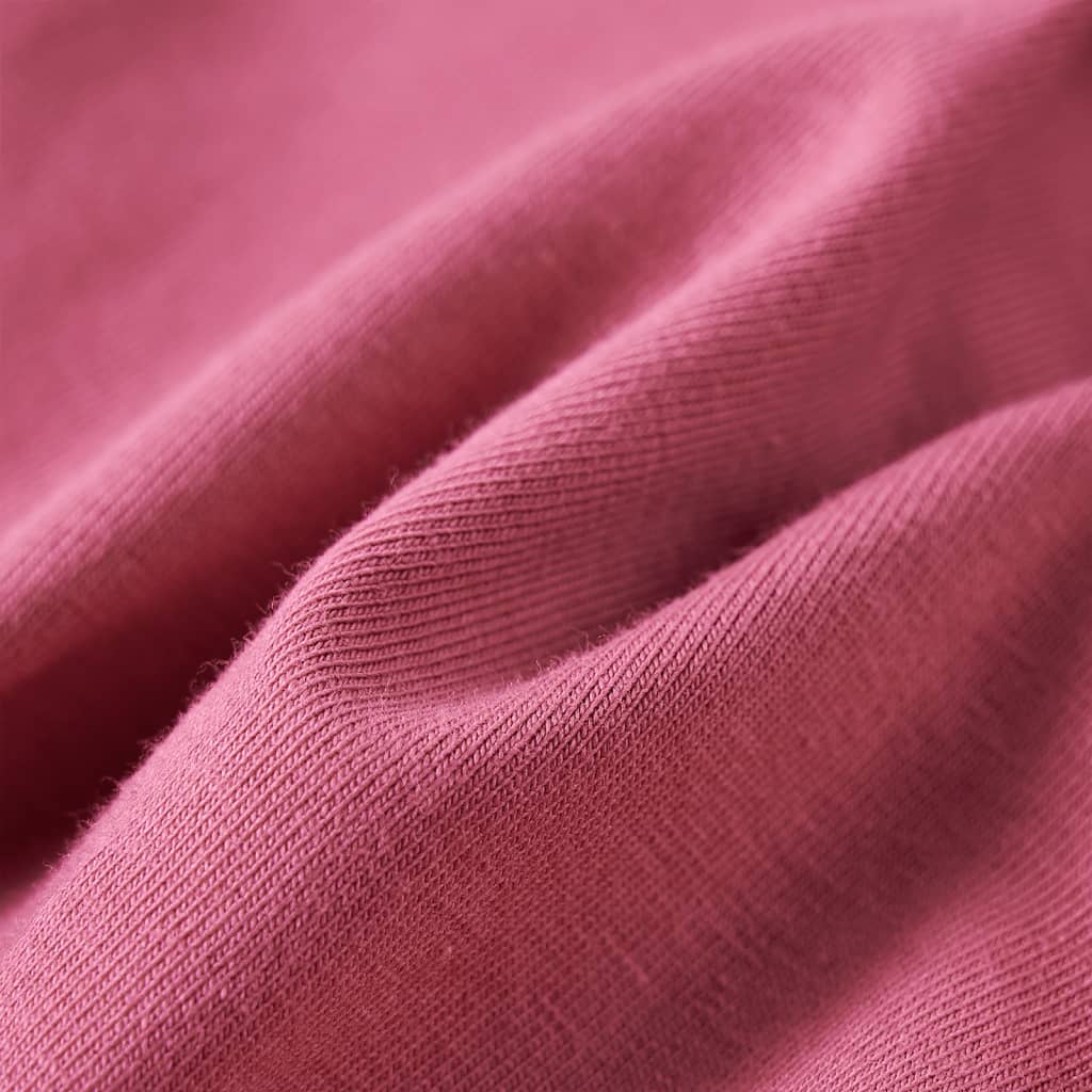 Kindershirt met lange mouwen 104 frambozenkleurig is nu te koop bij PeponiXL, paradijselijk wonen!