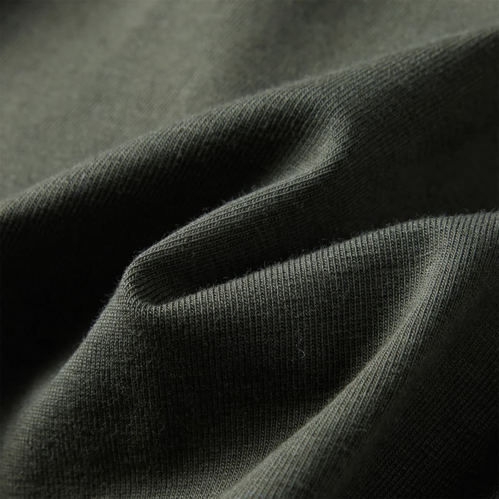 Kindershirt met lange mouwen 116 kakikleurig is nu te koop bij PeponiXL, paradijselijk wonen!