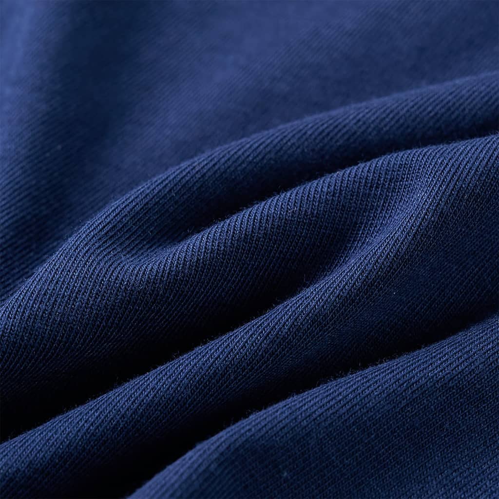 Kindershirt met lange mouwen 104 marineblauw is nu te koop bij PeponiXL, paradijselijk wonen!