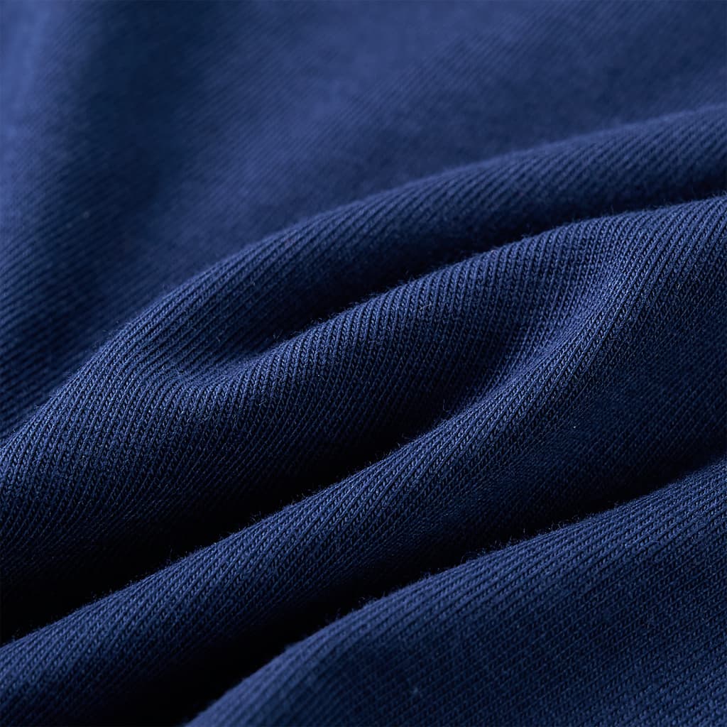 Kindershirt met lange mouwen 116 marineblauw is nu te koop bij PeponiXL, paradijselijk wonen!