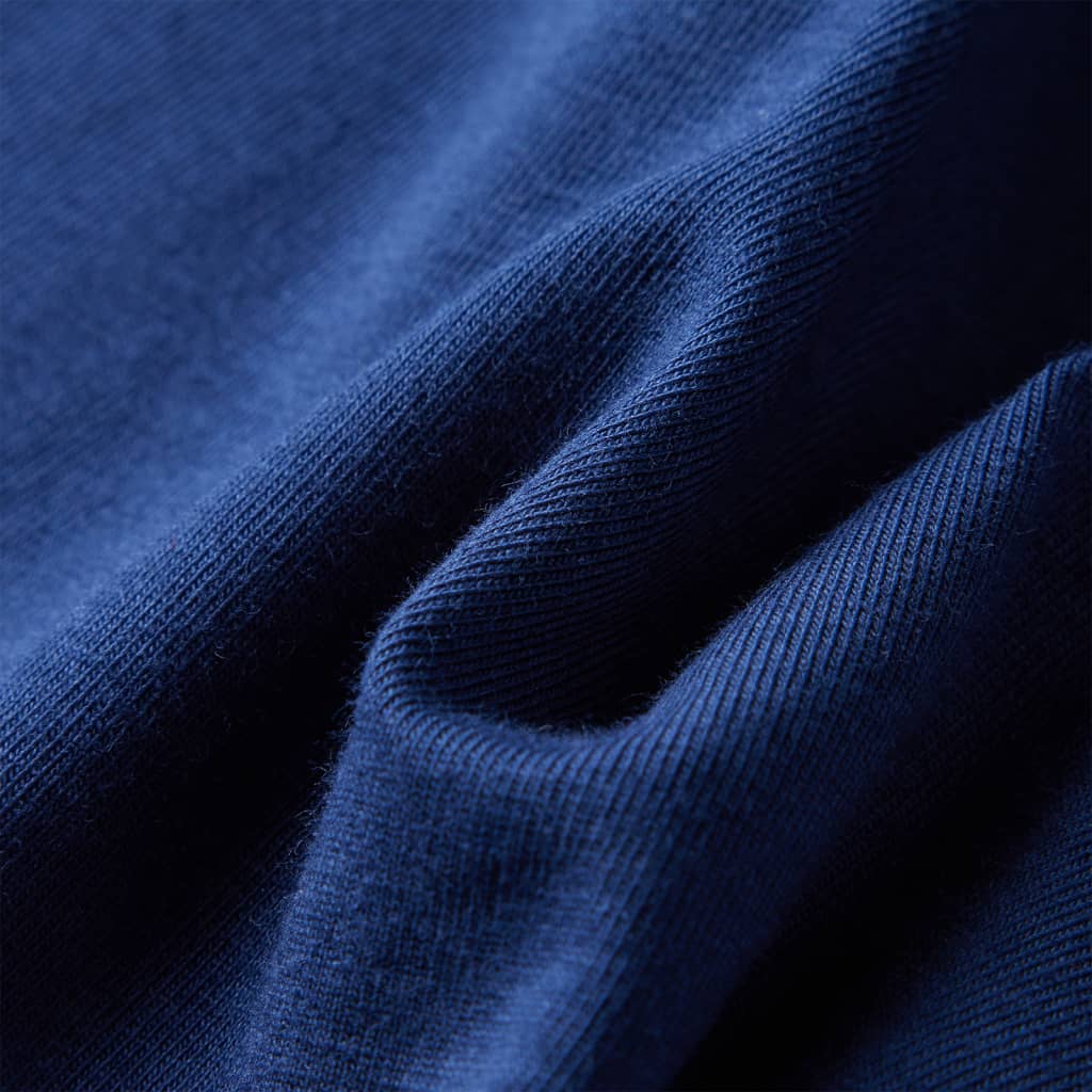 Kindershirt met lange mouwen 92 marineblauw is nu te koop bij PeponiXL, paradijselijk wonen!