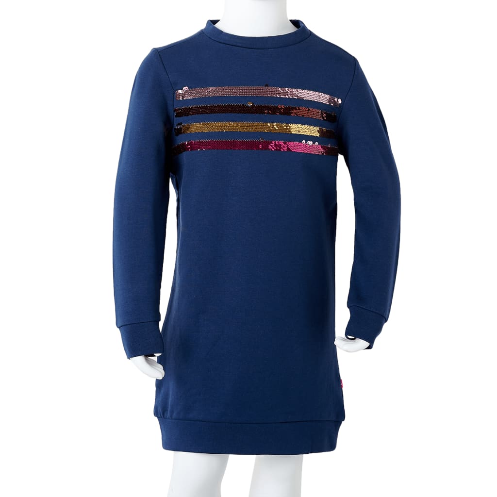 Kinderjurk 116 marineblauw is nu te koop bij PeponiXL, paradijselijk wonen!