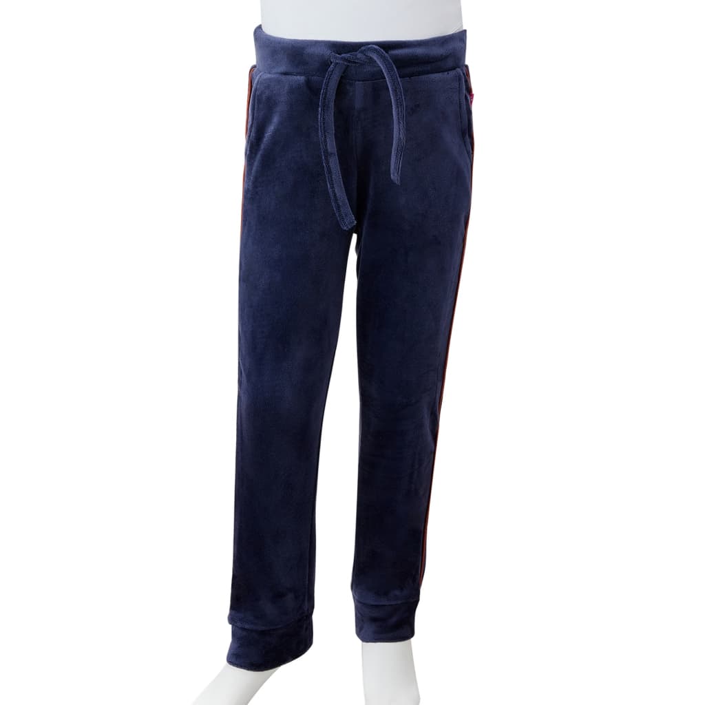 Kinderjoggingbroek 104 marineblauw is nu te koop bij PeponiXL, paradijselijk wonen!