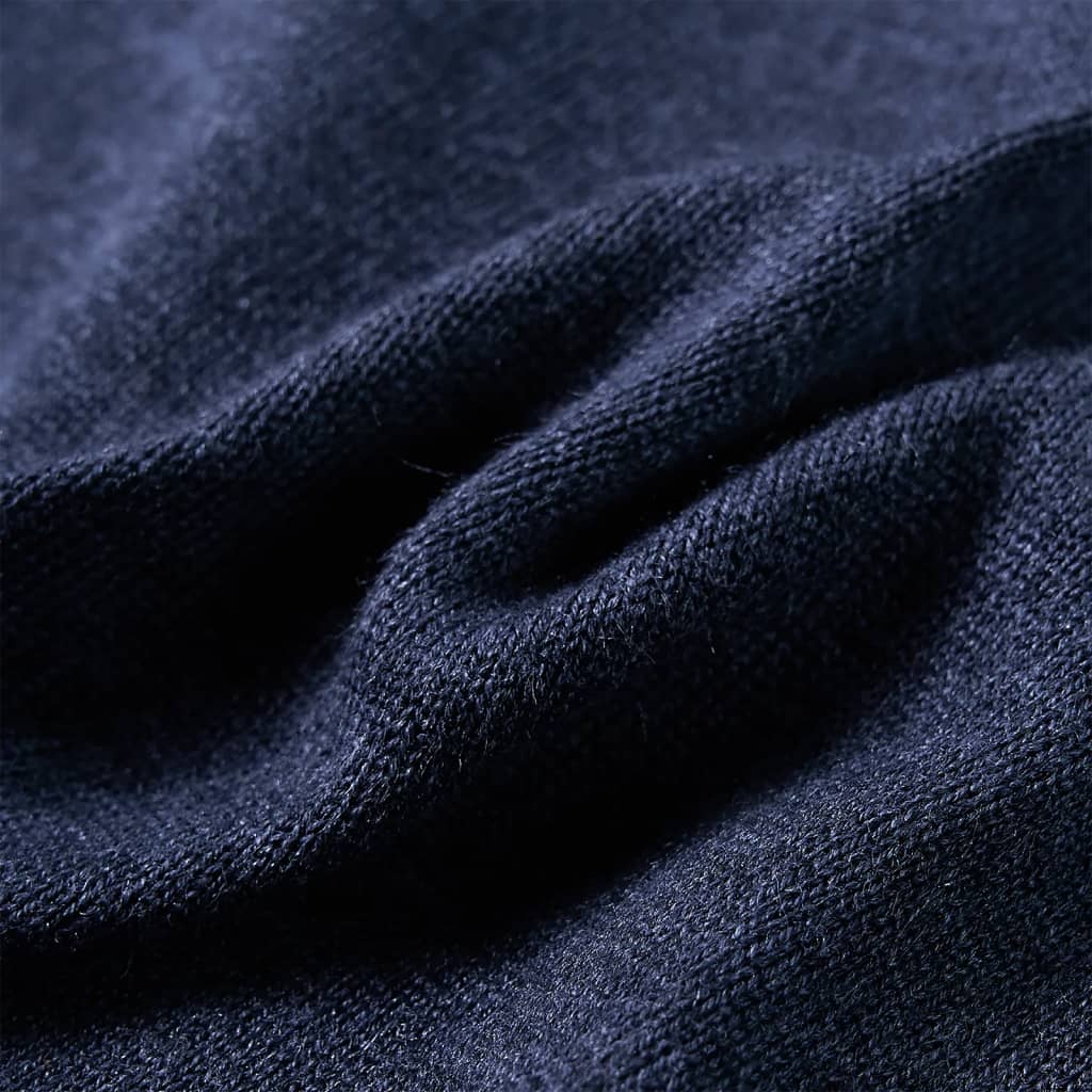 Kindertrui gebreid 116 marineblauw is nu te koop bij PeponiXL, paradijselijk wonen!