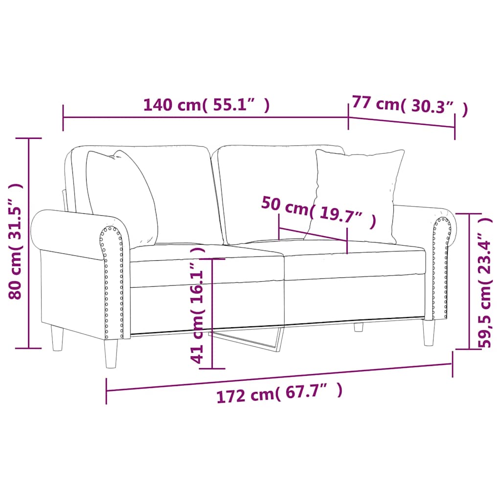 Tweezitsbank met sierkussens 140 cm fluweel donkergroen is nu te koop bij PeponiXL, paradijselijk wonen!