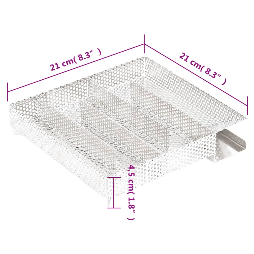 Rookgenerator koud 5-kamers 21 cm roestvrij staal is nu te koop bij PeponiXL, paradijselijk wonen!