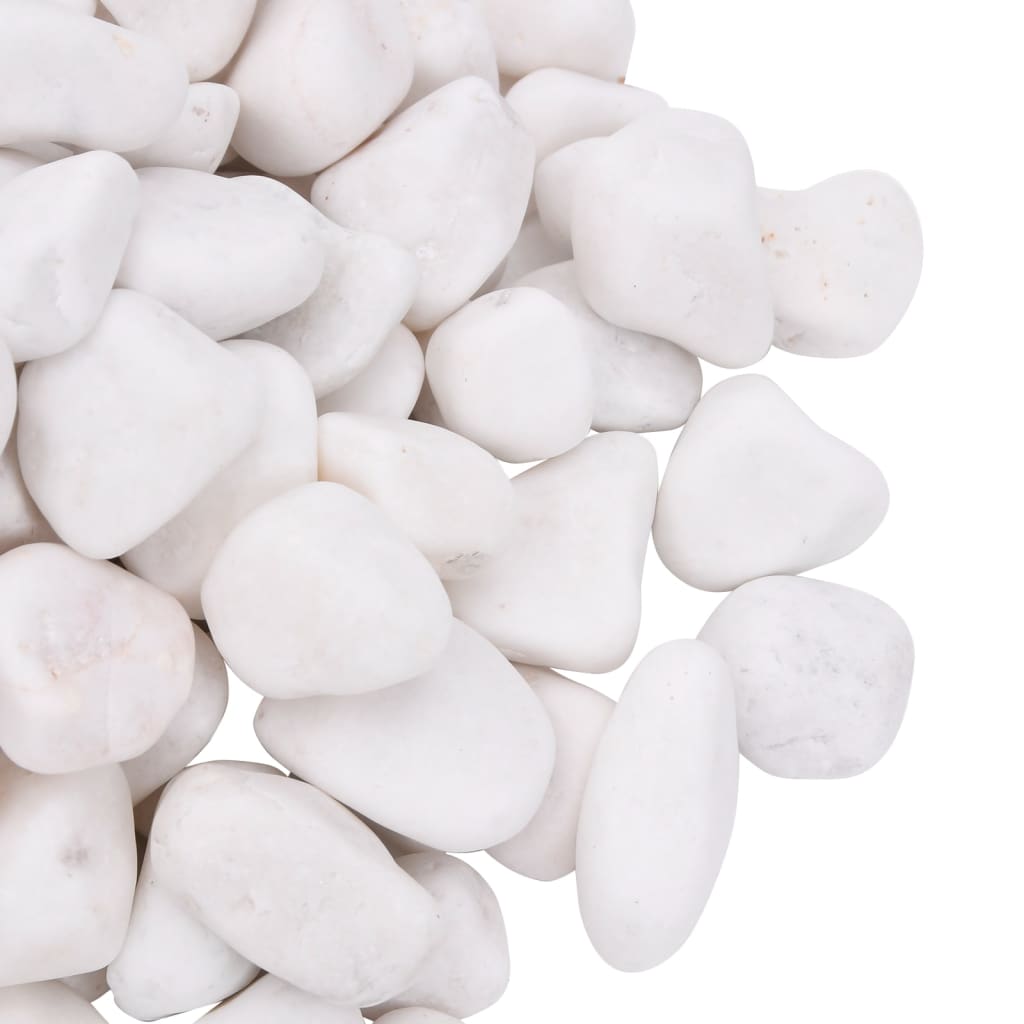 Kiezelstenen gepolijst 2-5 cm 25 kg wit is nu te koop bij PeponiXL, paradijselijk wonen!