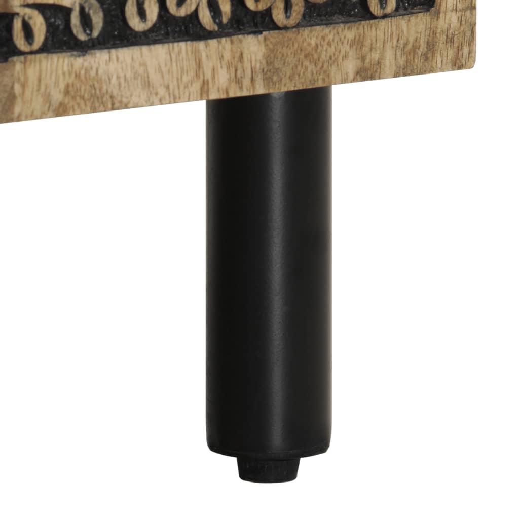 Tv-meubel 105x33x46cm massief mangohout is nu te koop bij PeponiXL, paradijselijk wonen!