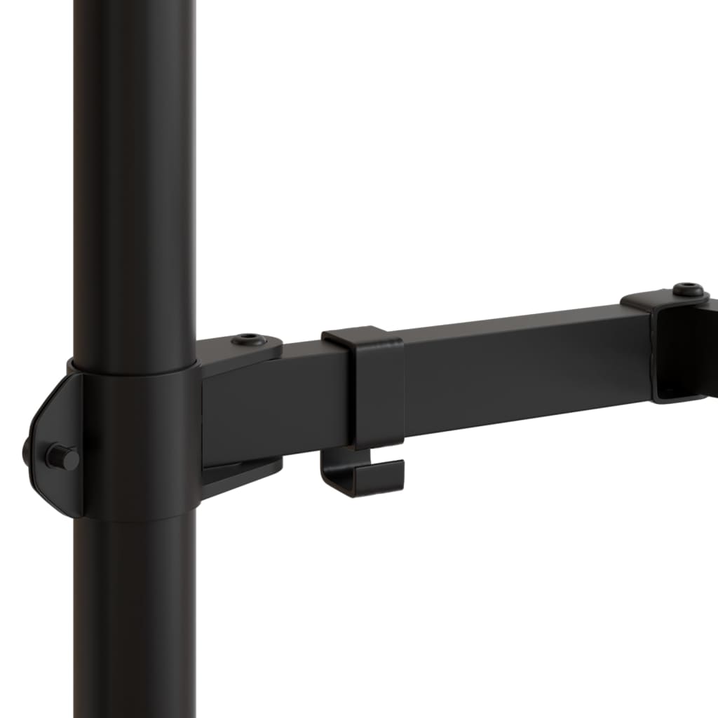 Monitorbeugel VESA 75/100 mm zwart staal is nu te koop bij PeponiXL, paradijselijk wonen!