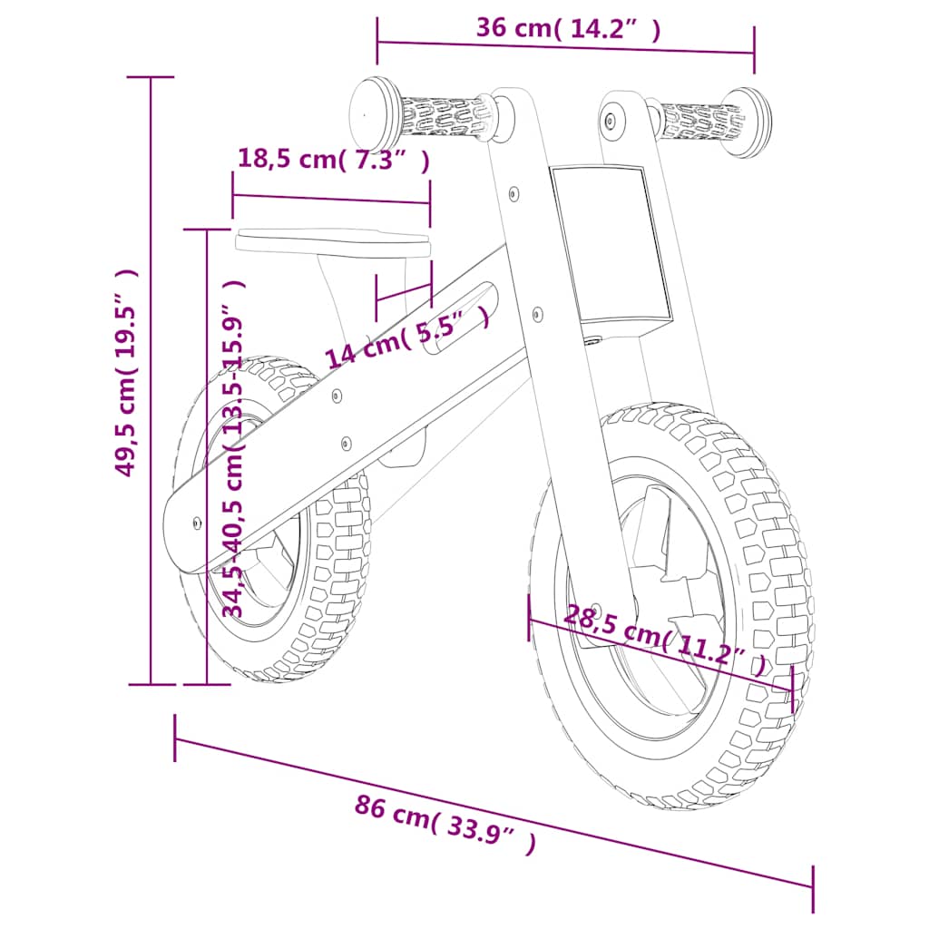 Loopfiets voor kinderen grijs met print is nu te koop bij PeponiXL, paradijselijk wonen!