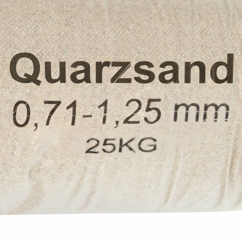 Filterzand 25 kg 0,71-1,25 mm is nu te koop bij PeponiXL, paradijselijk wonen!