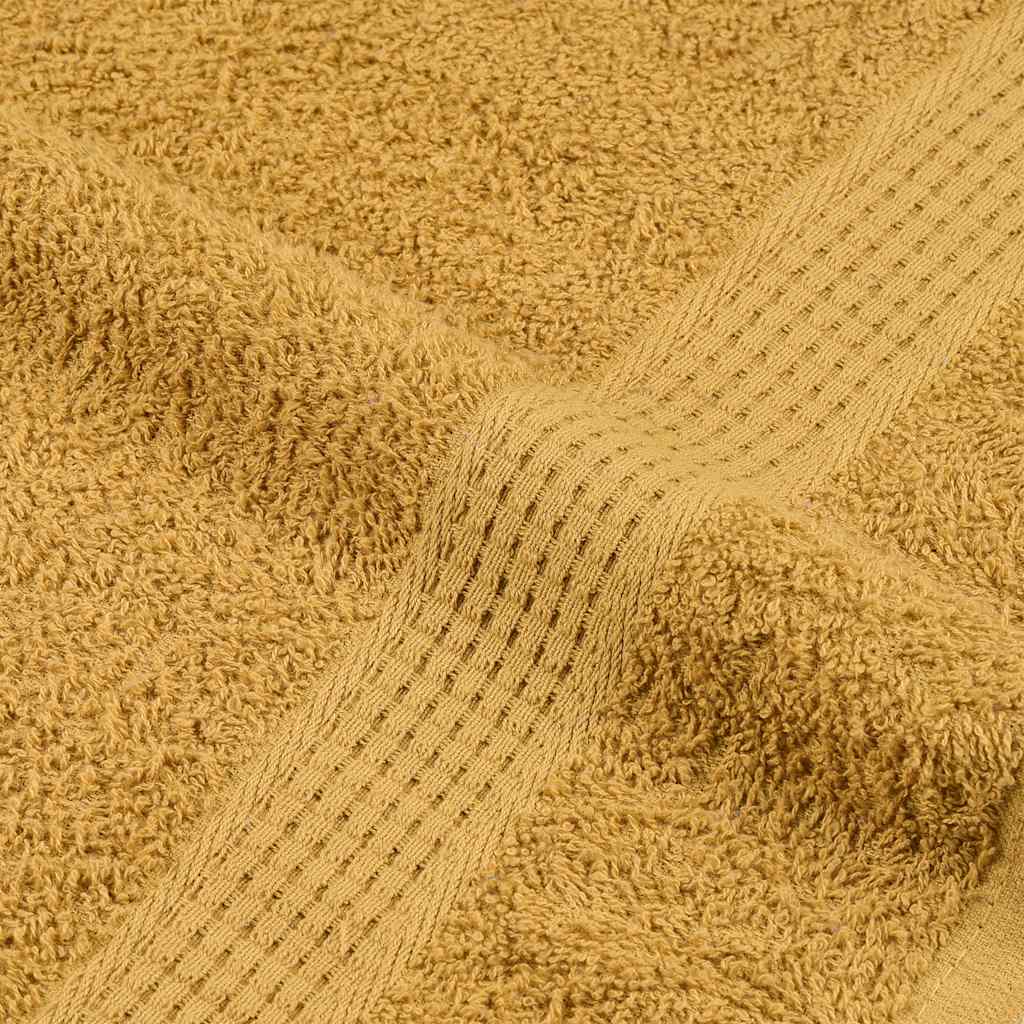 Badhanddoeken FROGN 4 st 100x150 cm 360 g/m² goud