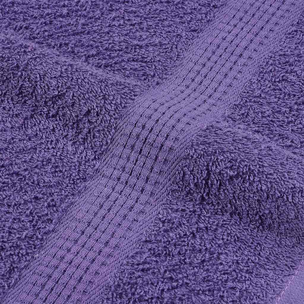 Handdoeken FROGN 2 st 50x100 cm 360 g/m² paars is nu te koop bij PeponiXL, paradijselijk wonen!