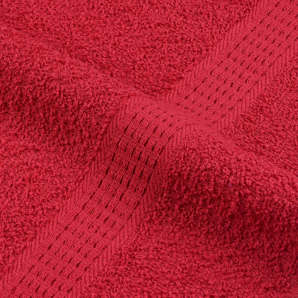 Handdoeken FROGN 4 st 50x100 cm 360 g/m² rood is nu te koop bij PeponiXL, paradijselijk wonen!