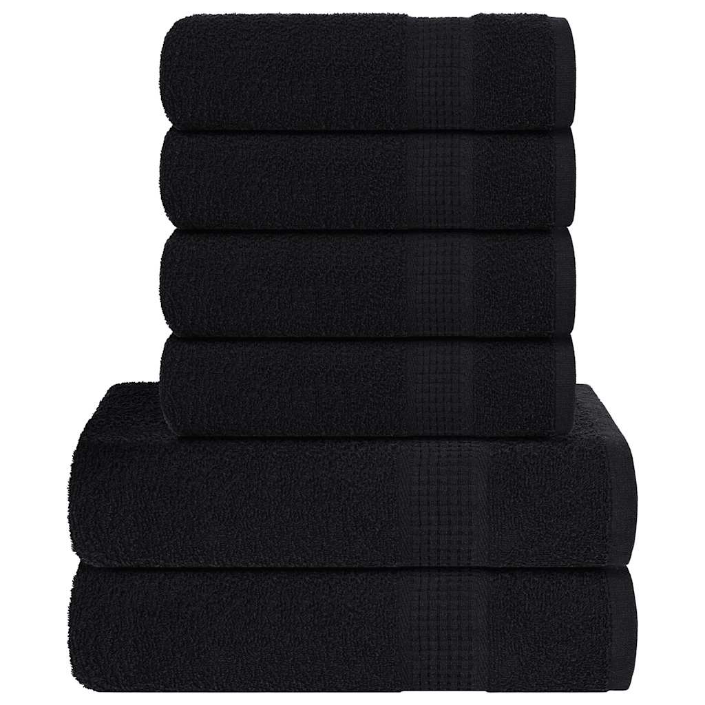Novitesse 6-delige handdoekenset 70 x 140 cm aanbieding bij ALDI