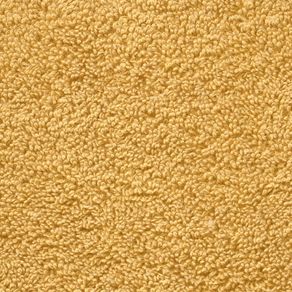 Badhanddoeken SOLUND 10 st 600 g/m² 100x150 cm goudkleurig is nu te koop bij PeponiXL, paradijselijk wonen!