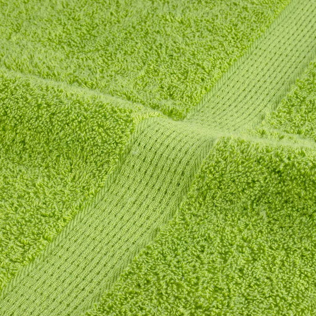 Saunadoeken SOLUND 4 st 600 g/m² 80x200 cm appelgroen is nu te koop bij PeponiXL, paradijselijk wonen!