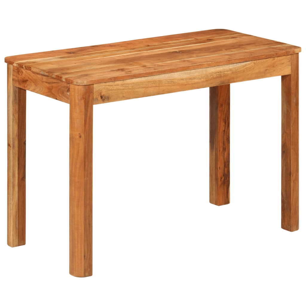 Eettafel 110x55x76 cm massief acaciahout is nu te koop bij PeponiXL, paradijselijk wonen!