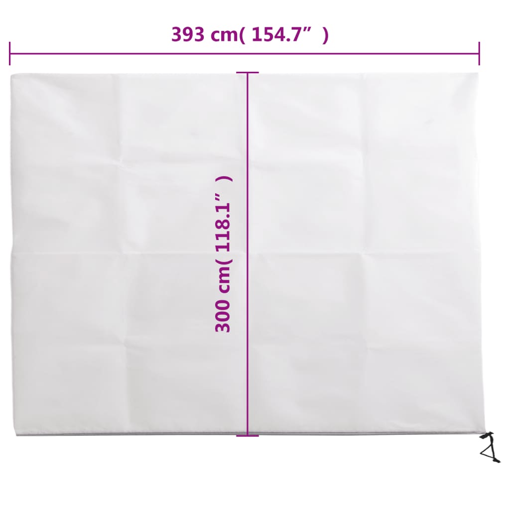 Plantenhoes met ritssluiting 70 g/m² 3,93x3 m is nu te koop bij PeponiXL, paradijselijk wonen!