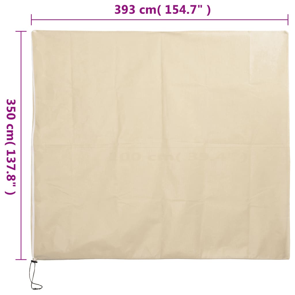 Plantenhoezen met ritssluiting 70 g/m² 3,93x3,5 m is nu te koop bij PeponiXL, paradijselijk wonen!