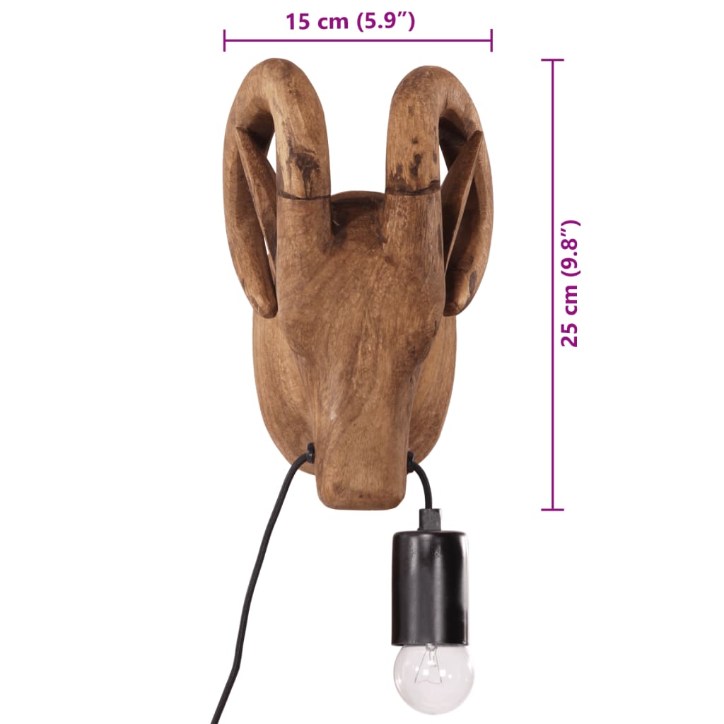 Wandlamp dierenvorm 25 W 15x24x25 cm E27 is nu te koop bij PeponiXL, paradijselijk wonen!