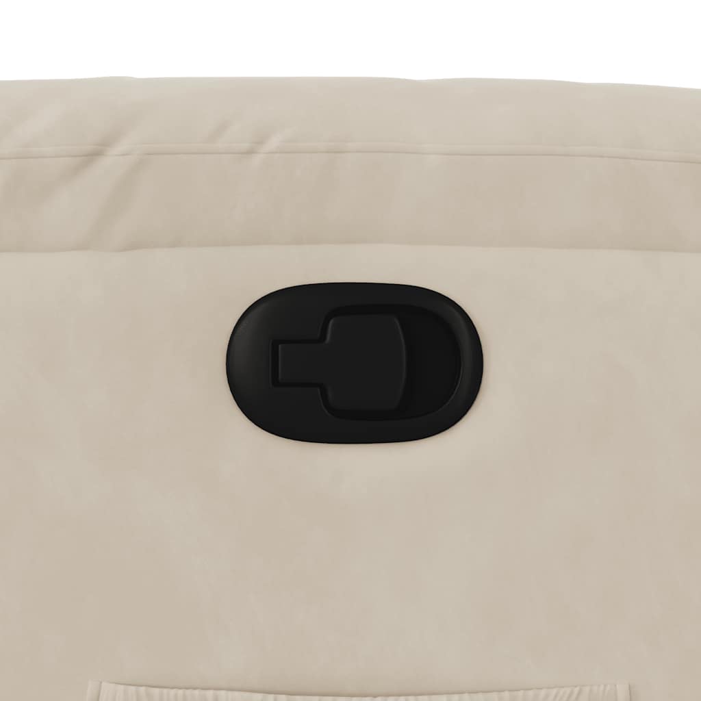 Sta-op-stoel verstelbaar microvezelstof beige is nu te koop bij PeponiXL, paradijselijk wonen!