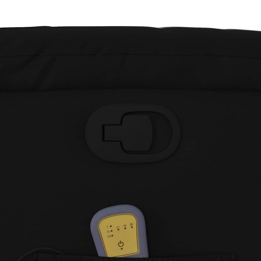 Sta-op-massagestoel verstelbaar kunstleer zwart is nu te koop bij PeponiXL, paradijselijk wonen!