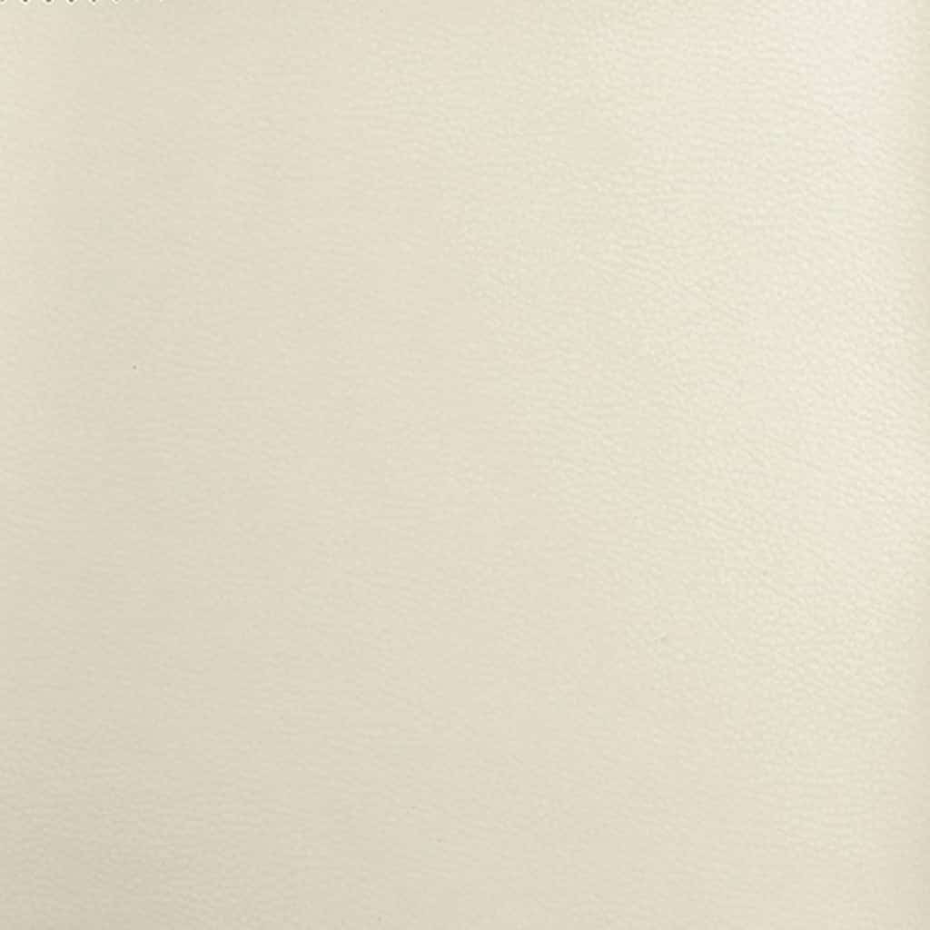 Fauteuil verstelbaar kunstleer crèmekleurig is nu te koop bij PeponiXL, paradijselijk wonen!