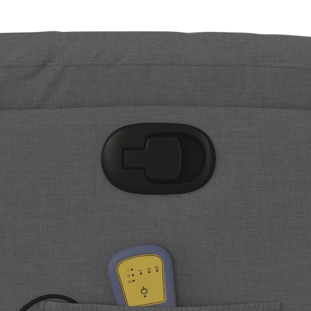 Massagestoel verstelbaar stof donkergrijs is nu te koop bij PeponiXL, paradijselijk wonen!