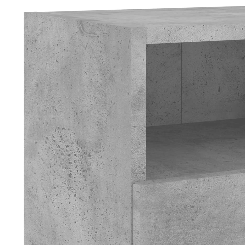 Tv-wandmeubel 60x30x30 cm bewerkt hout betongrijs is nu te koop bij PeponiXL, paradijselijk wonen!