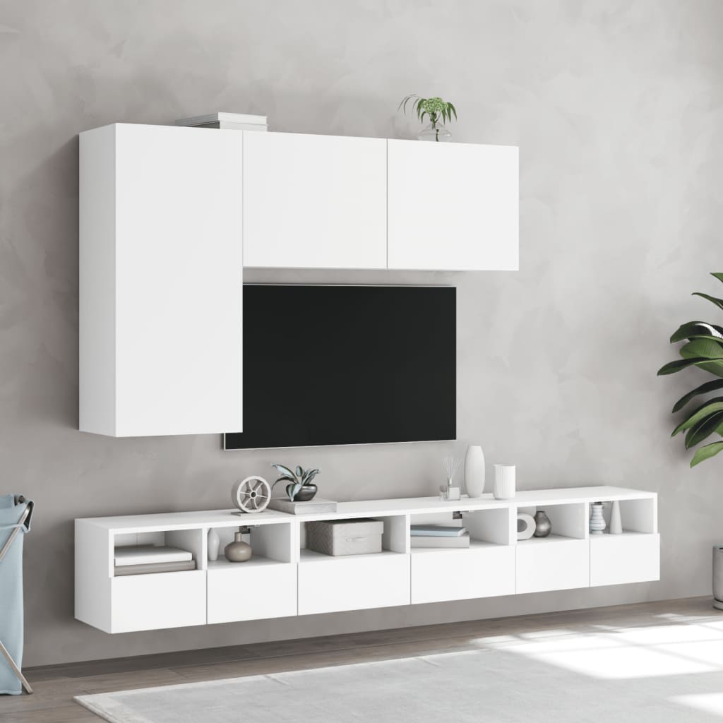 Tv-meubel wandgemonteerd 100x30x41 cm wit is nu te koop bij PeponiXL, paradijselijk wonen!