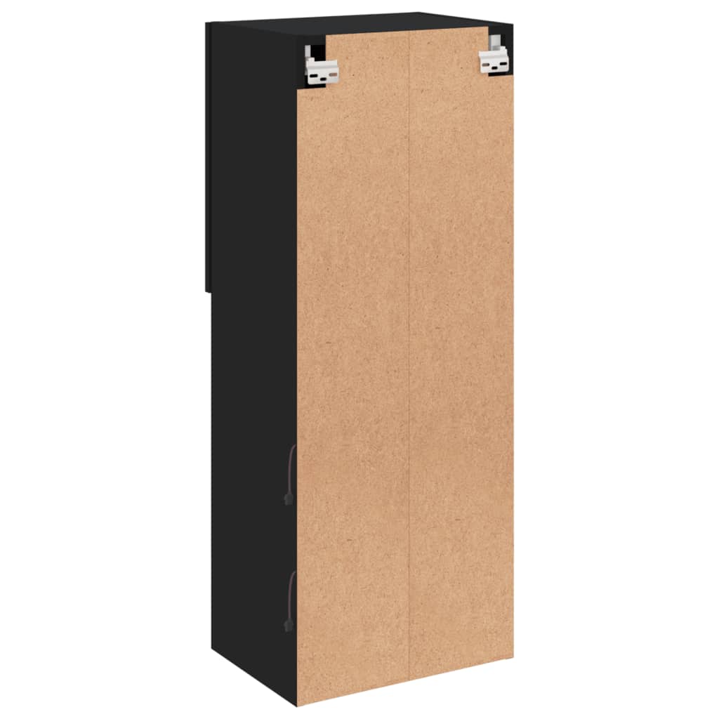 Tv-meubel met LED-verlichting 40,5x30x102 cm zwart is nu te koop bij PeponiXL, paradijselijk wonen!