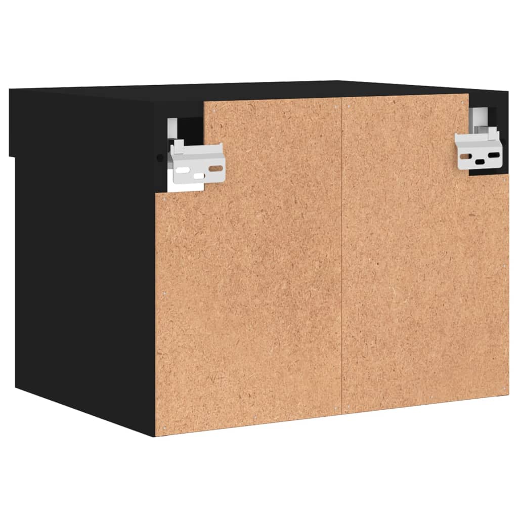 Nachtkastjes met LED's 2 st wandgemonteerd zwart is nu te koop bij PeponiXL, paradijselijk wonen!