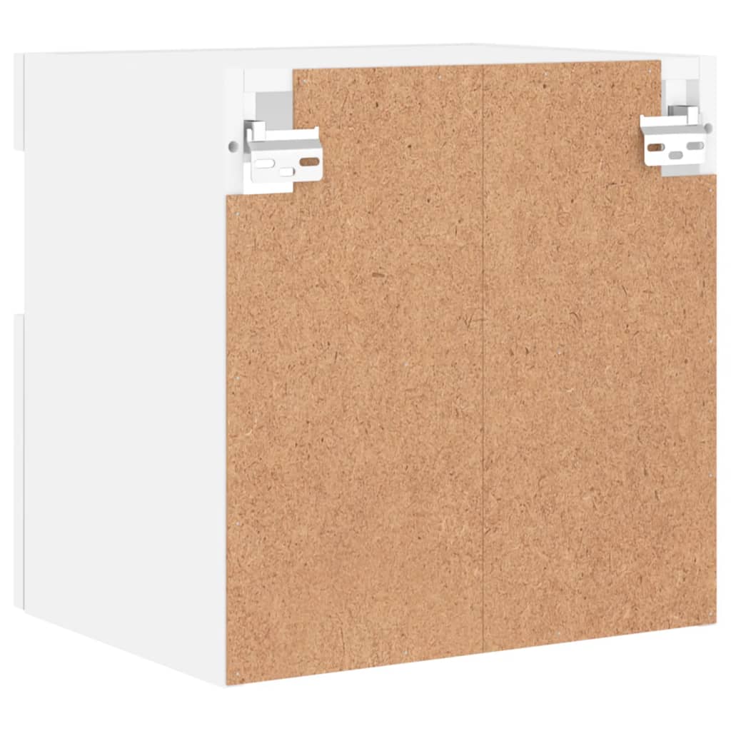 Tv-wandmeubel met LED-verlichting 40x30x40 cm wit is nu te koop bij PeponiXL, paradijselijk wonen!