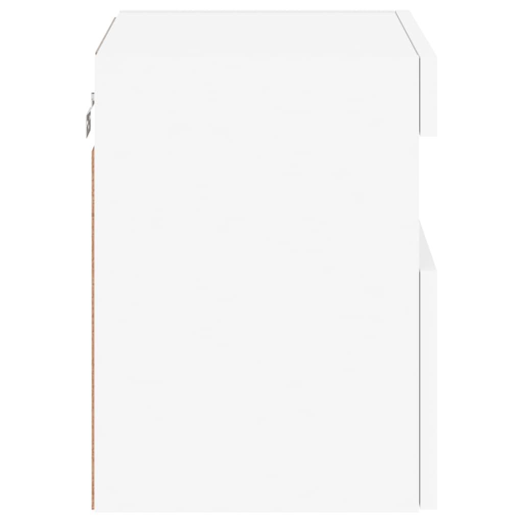 Tv-wandmeubels met LED-verlichting 2 st 40x30x40 cm wit is nu te koop bij PeponiXL, paradijselijk wonen!