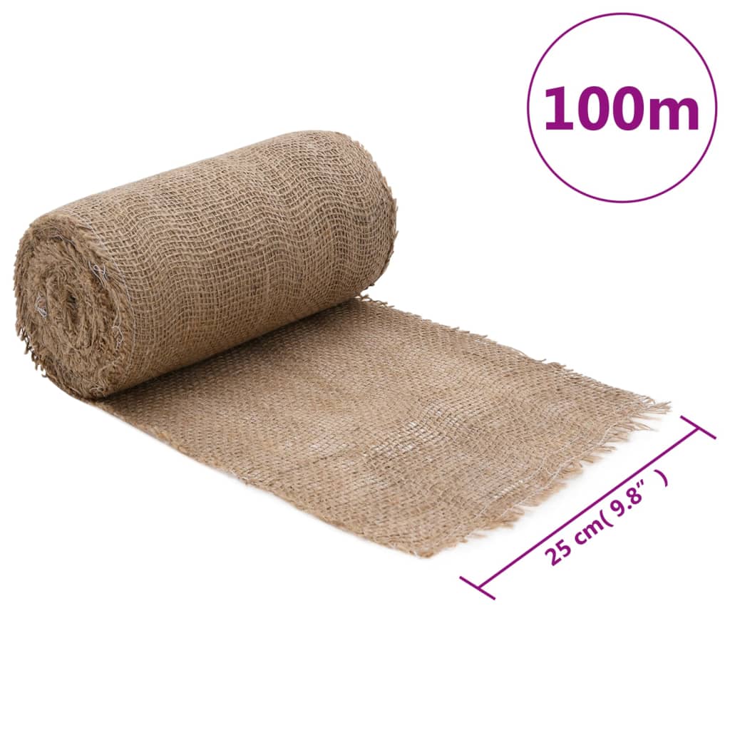Jute rol 200 g/m² 0,25x100 m 100% jute is nu te koop bij PeponiXL, paradijselijk wonen!