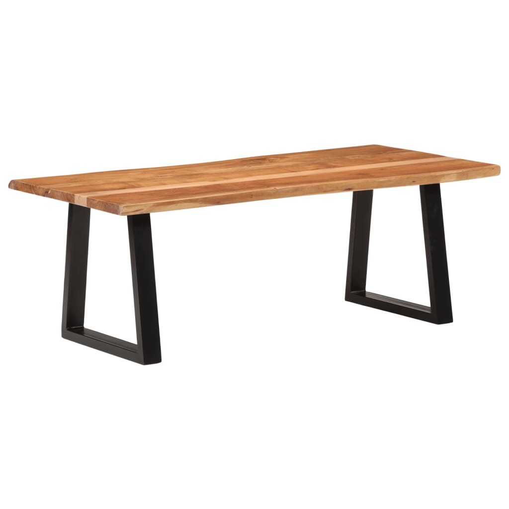 Salontafel 110x55x40 cm massief acaciahout is nu te koop bij PeponiXL, paradijselijk wonen!