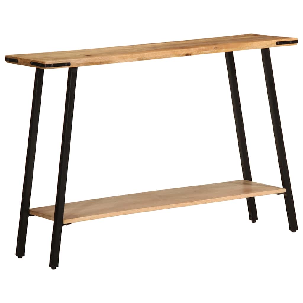 Wandtafel 110x30x75 cm massief mangohout is nu te koop bij PeponiXL, paradijselijk wonen!