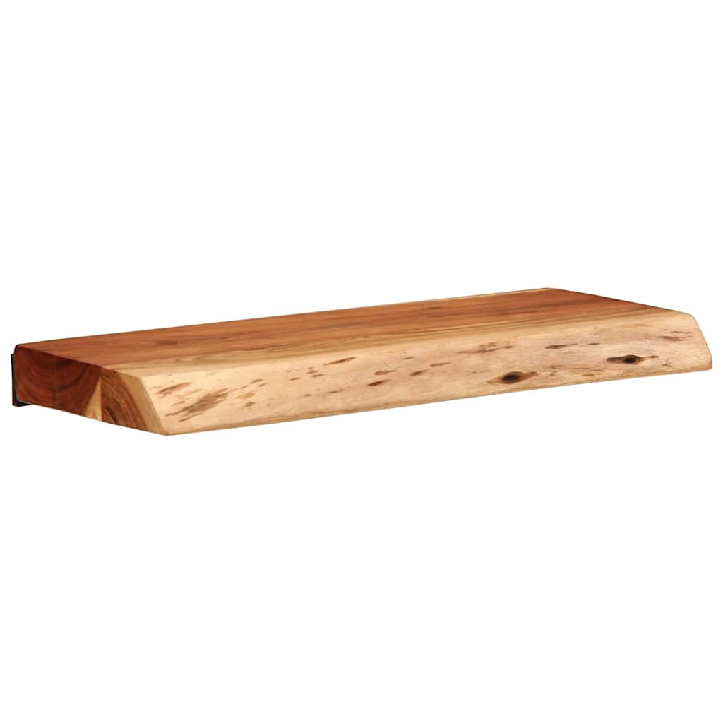 Wandschappen 2 st 40x20x3,5 cm massief acaciahout is nu te koop bij PeponiXL, paradijselijk wonen!