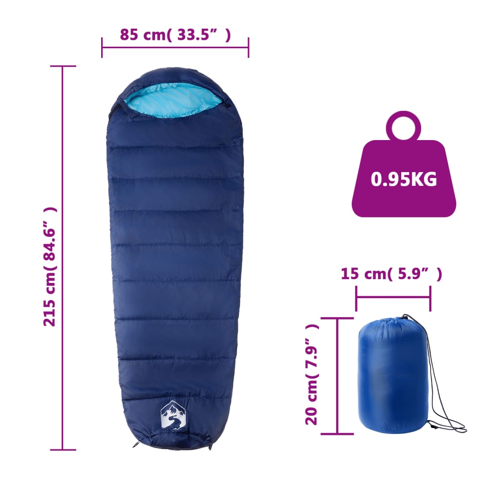 Slaapzak mummie voor volwassenen camping 3 seizoenen is nu te koop bij PeponiXL, paradijselijk wonen!