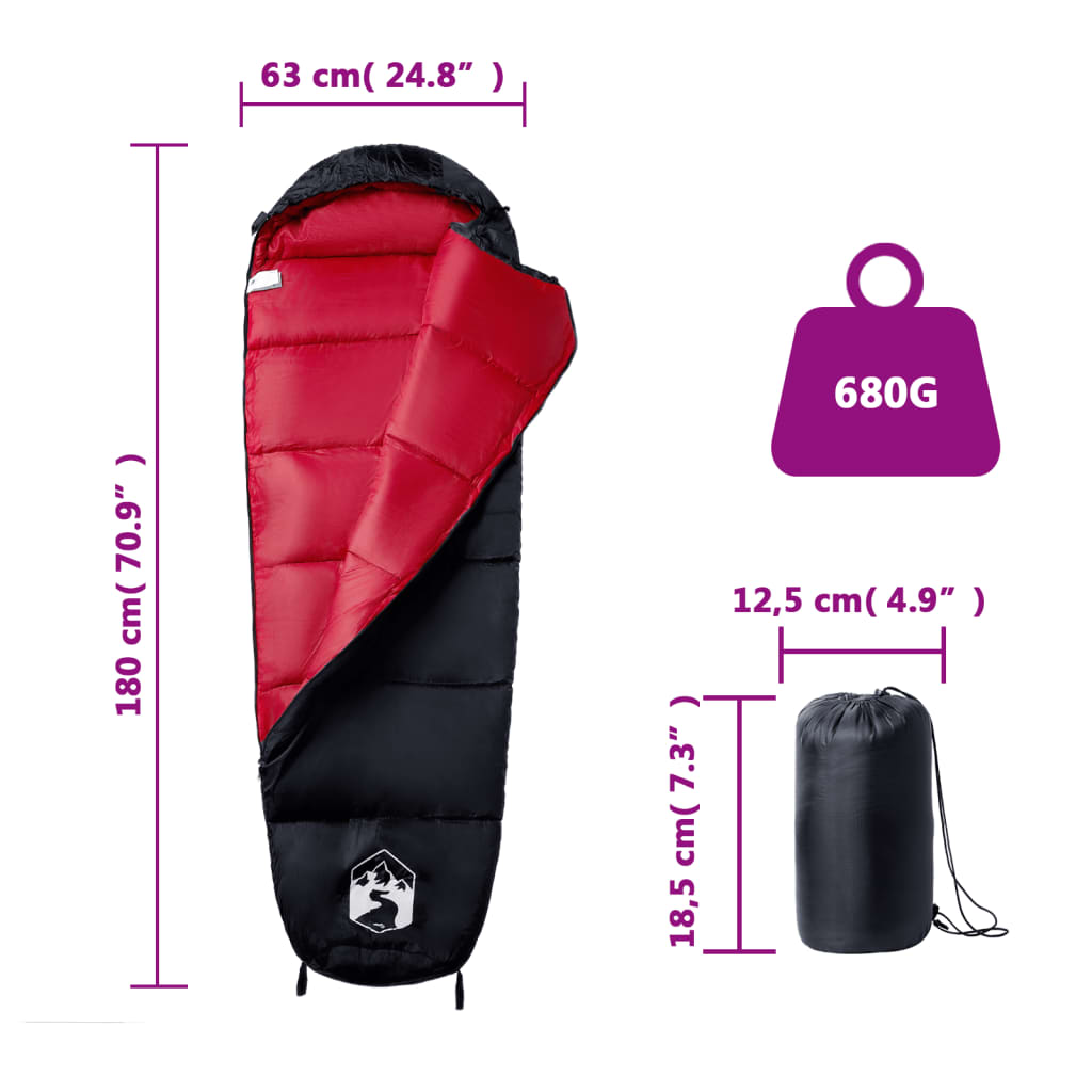 Slaapzak mummie voor volwassenen camping 3 seizoenen is nu te koop bij PeponiXL, paradijselijk wonen!