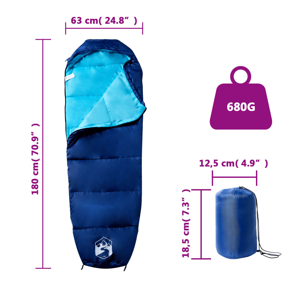 Slaapzak mummie voor volwassenen camping 3 seizoenen is nu te koop bij PeponiXL, paradijselijk wonen!