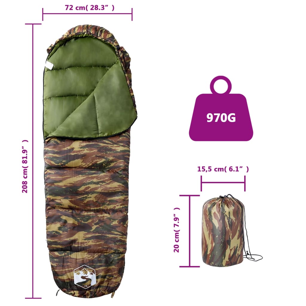 Slaapzak mummie voor volwassenen 3 seizoenen is nu te koop bij PeponiXL, paradijselijk wonen!