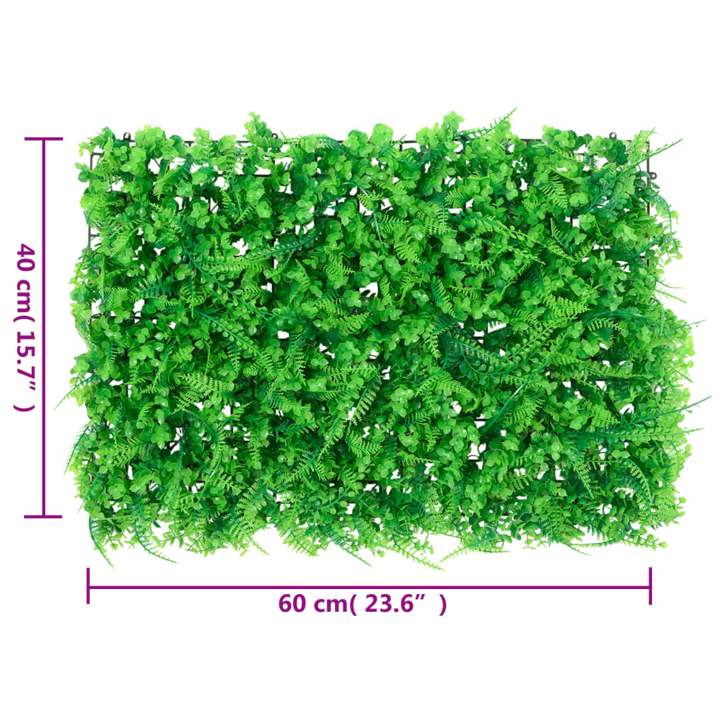 Hek met kunstvarenblad 6 st 40x60 cm groen is nu te koop bij PeponiXL, paradijselijk wonen!