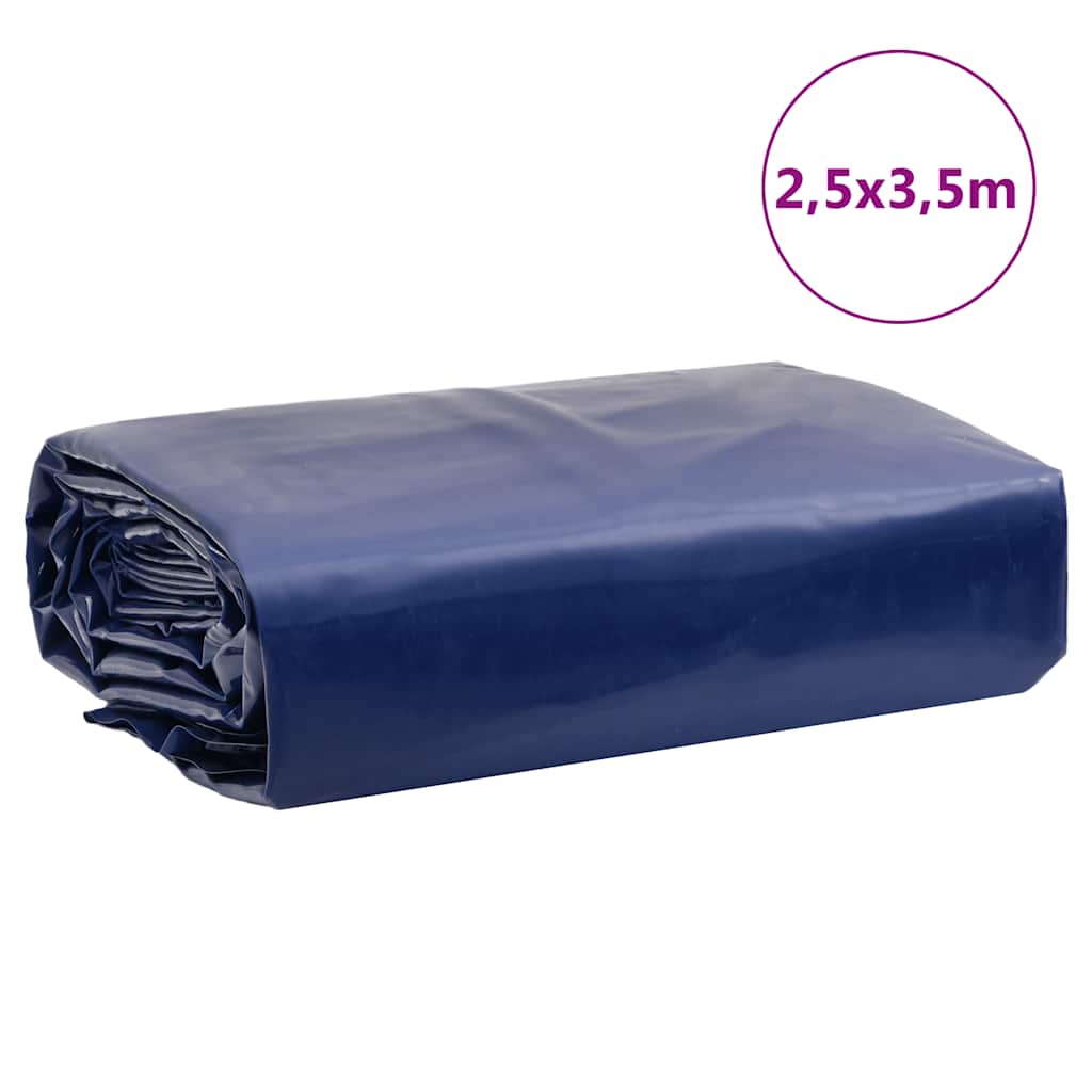 Dekzeil 650 g/m² 2,5x3,5 m blauw is nu te koop bij PeponiXL, paradijselijk wonen!