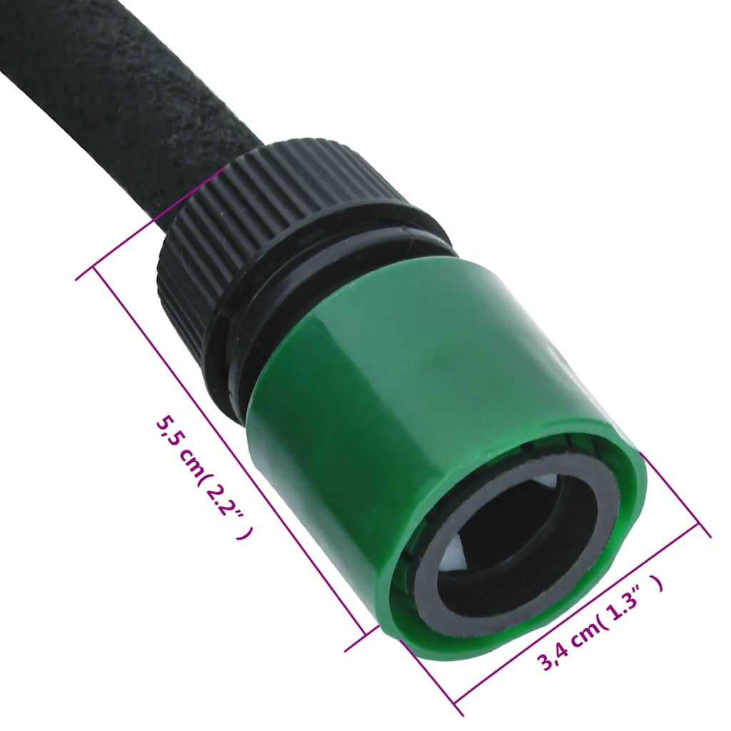Druppelslang 0,6'' 100 m rubber zwart is nu te koop bij PeponiXL, paradijselijk wonen!