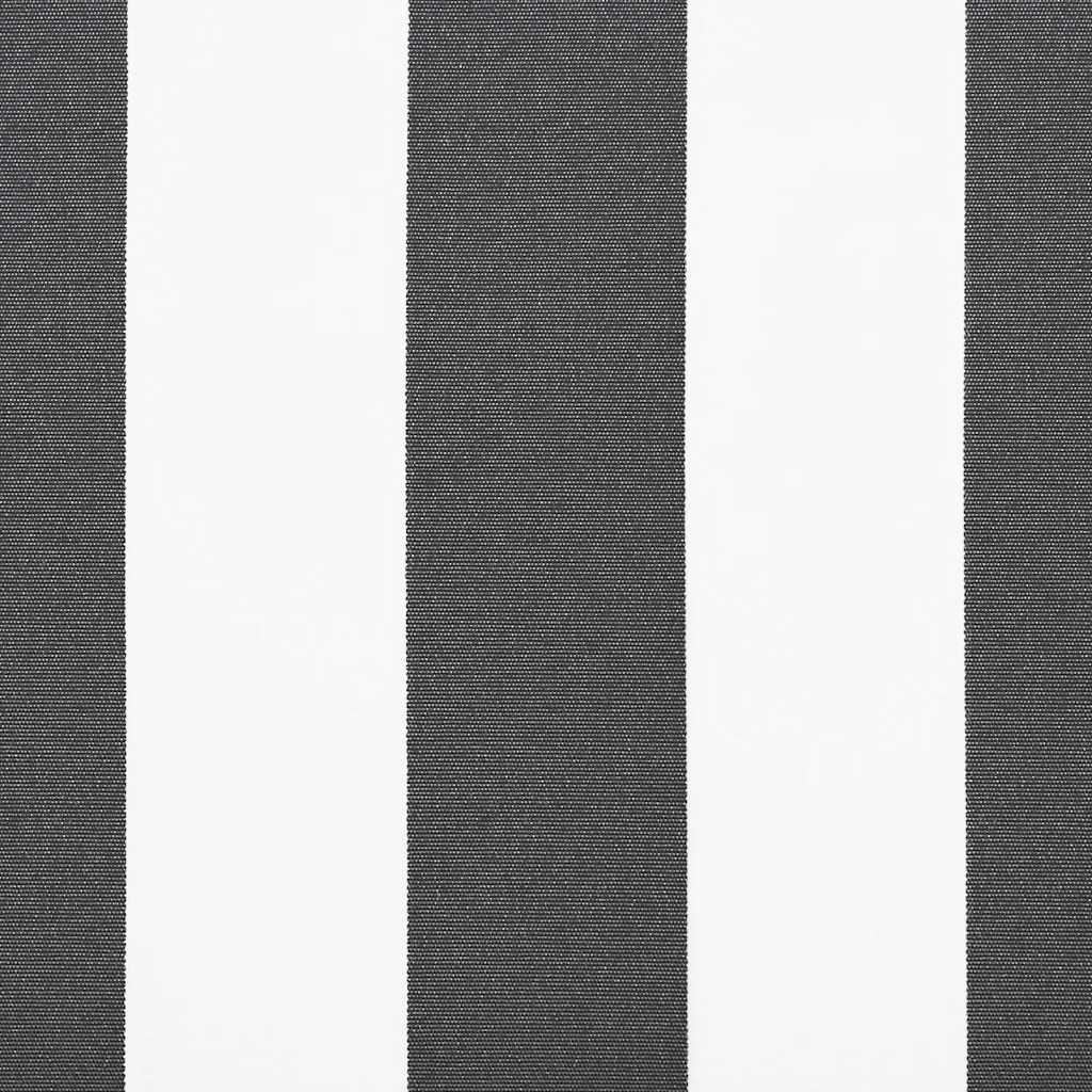 Luifel uittrekbaar 5x3 m stof en aluminium antraciet en wit is nu te koop bij PeponiXL, paradijselijk wonen!